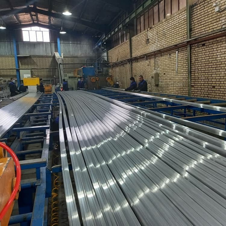 تولید پروفیل آلومینیومی